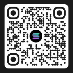 Solana Donation Wallet QR Code