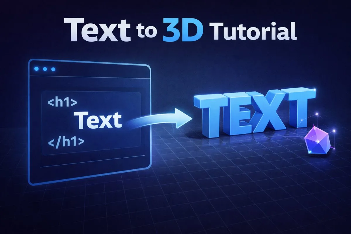 Text to 3D Tutorial