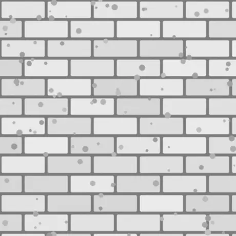 Текстура кирпичной стены в виде карты «Окклюзия»