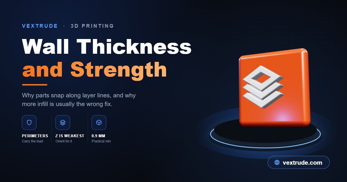 Wall Thickness and Why Prints Break